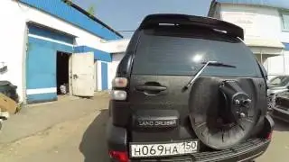 Land Cruiser Prado в сверхпрочном покрытии ТИТАН от Rubber paint HD