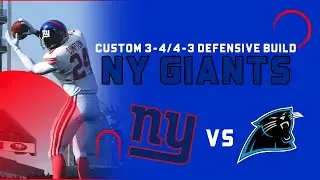 Madden 22 Franchise Defensive Build: Giants Vs Panthers
