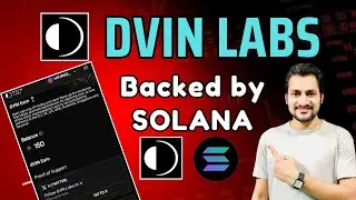 dVIN Labs New Testnet Airdrop | DVIN Labs Backed by SOLANA | dVIN Labs Kaise Join Kare
