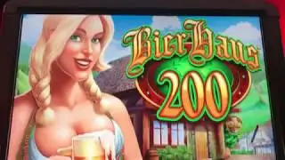 WMS Bier Haus 200 Slot Machine Jackpot