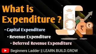 What is Expenditure ? | Types of expenditure | in Hindi  #beginners #beginnersladder