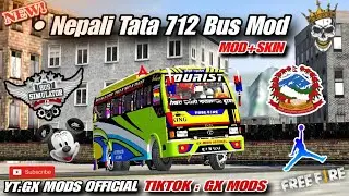 New Neapli TaTa 712 bus mod Thank you for 800 subscribe complete... Next target 1k ❤️🤘
