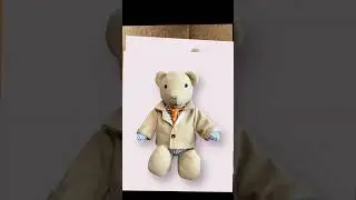 Dapper Munro Bear. Memory Bear
