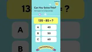 All around Quizz | Can You Solve This? 072  Test Your Math Skills #allaroundquizz #quiz #test #maths