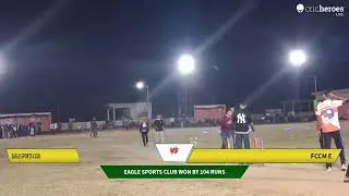 Eagle Sports Club vs FCCM E Live Cricket Match | MURLIPURA PREMIER LEAGUE  Live - Murlipura Cricket