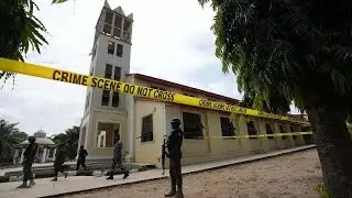Catholic priest visits scene of Sunday's massacre in Nigeria