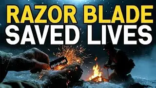 The Razor Blade Fire Trick World War 2 Soldiers Used to Survive Freezing Nights