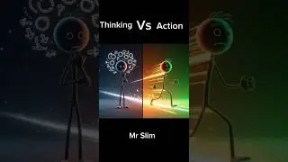 Thinking vs action #motivation #mindset #shorts
