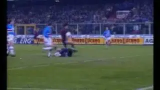 Genoa 1893 History- Kaz&ugrave; Miura Genoa - Sampdoria 1994/95