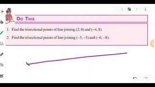 DO THIS find the points of trisection of line joining points..coordinate geometry..class 10 maths