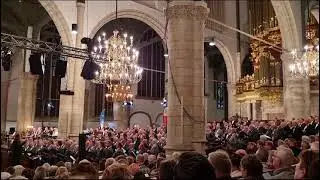 Maar de Heer zal uitkomst geven! Verenigde mannenkoren o.l.v. Martin Mans, orgel: Hugo van der Meij