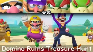 Super Mario Party Wario and Waluigi vs Bowser and Bowser Jr #74