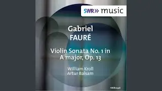 Violin Sonata No. 1 in A Major, Op. 13: III. Allegro vivo