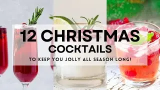 17 Easy CHRISTMAS COCKTAILS Ideas to Keep You Jolly All Season Long! #christmas #christmas2024