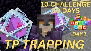 Tp Trapping In Block Fun Server || With My Best friend || Day 1 @SenpaiSpider