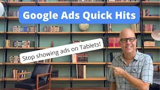 Stop showing ads on Tablets!