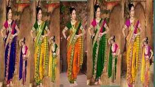 Nauvari Dhoti Sarees / Cotton Silk Dhoti Sarees Collection / Silk Sarees Designs #dhotisaree #sarees