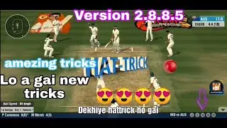 WCC2 test match bowling tricks and tips spin bowling very easy tricks version 2.8.8.5 100% working