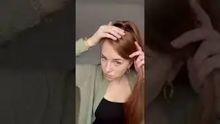 Side Part Ponytail ❤️ Easy Hairstyle Tutorial #shorts