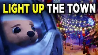 I found the COZIEST Christmas Game Ever! (Light Up The Town Full Playthrough)