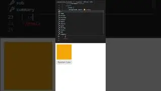 Random Color Generator | HTML CSS JS 