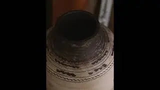 Giant Zen Style Ink Painting Terracotta Floor Pot