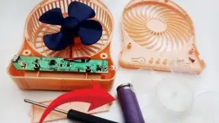 How to Repair Rechargeable Fan | DIY Portable Fan Fix & Teardown | Razaq Creator