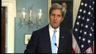John Kerry on Syrian 'chemical weapons attack'