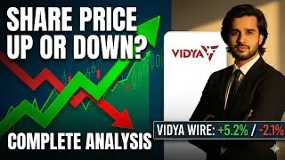 Vidya Wires Ltd Share Analysis: Cheapest Stock in Wire Sector? 46% Profit Growth! 💹 #vidyawireltd 