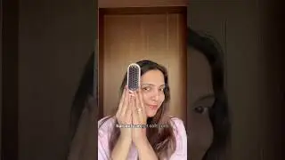 Compact Cordless Hair Straightener Brush HSB-04&ndash; Frizz-Free, Shiny Hair Anywhere!