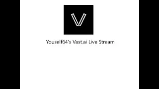 First Vast.ai live stream in 2026
