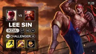 Lee Sin Jungle vs Gragas - KR Challenger - PreSeason 12 Patch 11.23