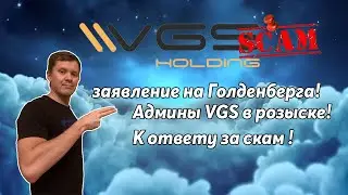 VGS Holding где деньги ? Сообщество инвесторов подает заявление на Голденберга !