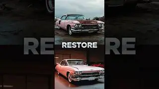 ASMR Car Restoration! 1959 Cadillac Eldorado Full Restoration Abandoned to New ✨🚗
