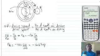 Epicyclic gear train. Example made easy.