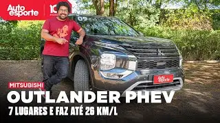 MITSUBISHI OUTLANDER PHEV: SUV H&Iacute;BRIDO economiza tanto COMBUST&Iacute;VEL para custar R$ 400 mil?