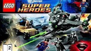 LEGO Batman LEGO Super Heroes 76003 Superman Battle of Smallville Instructions DIY Book 2