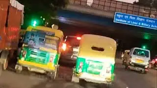 DELHI NEAR IIT GATE DISTANCE TO PANCHEEL PARK FLYOVER ROAD 🏍️जानो तो पहचानो रास्ते 🙏