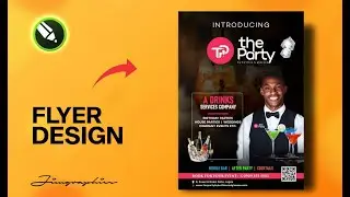How to Design Amazing Flyer | CorelDraw Tutorial 2024