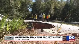 State of Upstate roads one year after Hurricane Helene