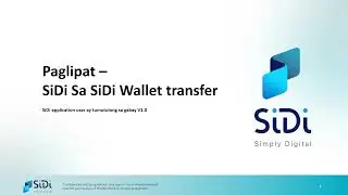 Paano maglipat ng pera gamit ang SiDi Wallet-to-Wallet