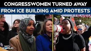 Congresswomen Turned Away From Ice Building As Protests Erupt Over Deadly Minneapolis Shooting