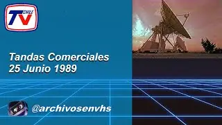 Tandas Comerciales TVN - 25 Junio 1989