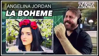 Angelina Jordan - La Boheme | (Forsvarets Stabsmusikkorps) | REACTION by Zeus  @borispalenovski6302