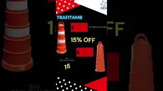 Promociones Especiales en Trafitambos y Barreras Viales para el Buen Fin con CEJI COMERCIALIZADORA 👷