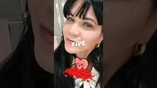 Countdown to Fun: Woman's Playful Countdown Video#countdown #playfulvideo #positivevibes