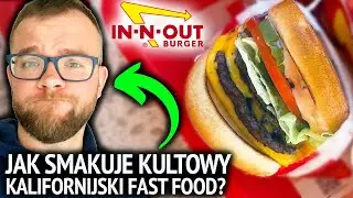 IN-N-OUT: KULTOWE BURGERY Z USA! Sprawdzam FRYTKI i SEKRETNE MENU! [AMERYKAŃSKIE FAST FOODY]