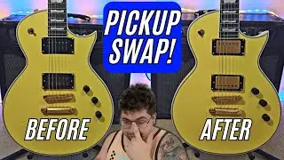 Замена звукоснимателей в моем ESP LTD EC-1000T CTM + пробую НОВЫЙ плагин Neural DSP Mateus Asato!