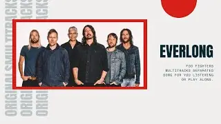 Foo Fighters - Everlong  | Original Separeted Multitracks | Guitar only
