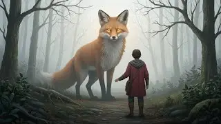 Mystical Forest Creatures - Encounter with Golden-Eyed Foxes in the Mist | Exopass